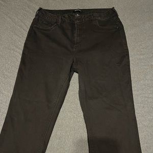 d. jeans High Wasted Skinny Jean Black size 16